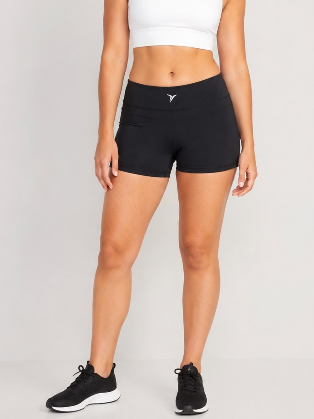 NWT Old Navy Active Go-Dry Bike Shorts XL Black Compression Running Outdoor